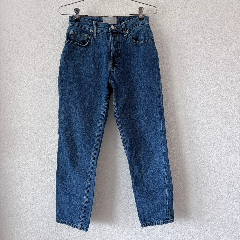 Everlane The 90s‎ Cheeky Jeans Organic Cotton Mid Wash Ankle Length Women